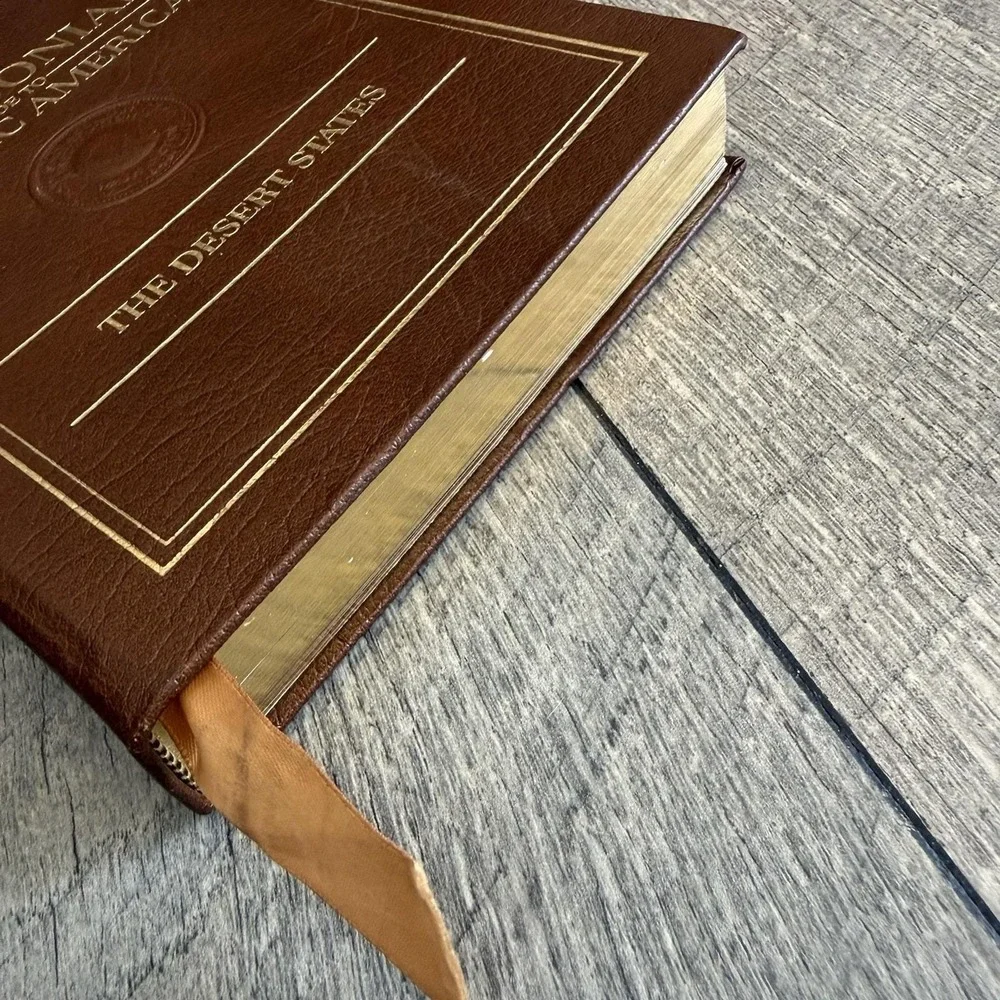 VTG 90s Smithsonian Guide to Historic America Desert States Durham 1st Edition